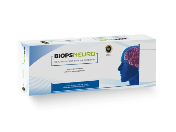 Implantes ortopédicos Biopsneuro - Conjunto para Biópsia Cerebral