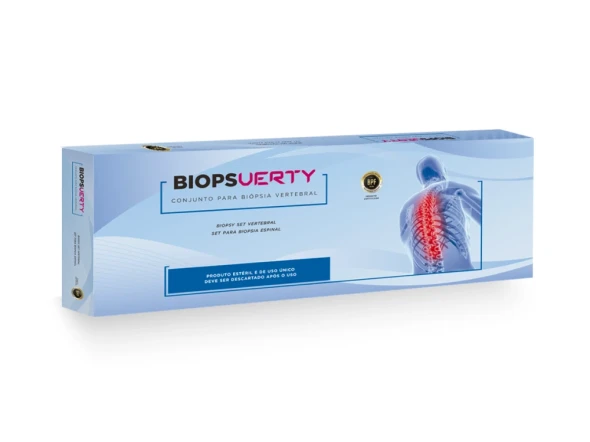 Kits Cirúrgicos Biopsverty - Conjunto para Biópsia Vertebral Com Pinça Nicola