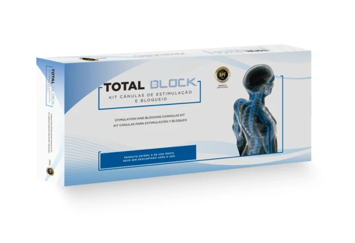 Total Block - Kit Cânulas de Estimulação e Bloqueio