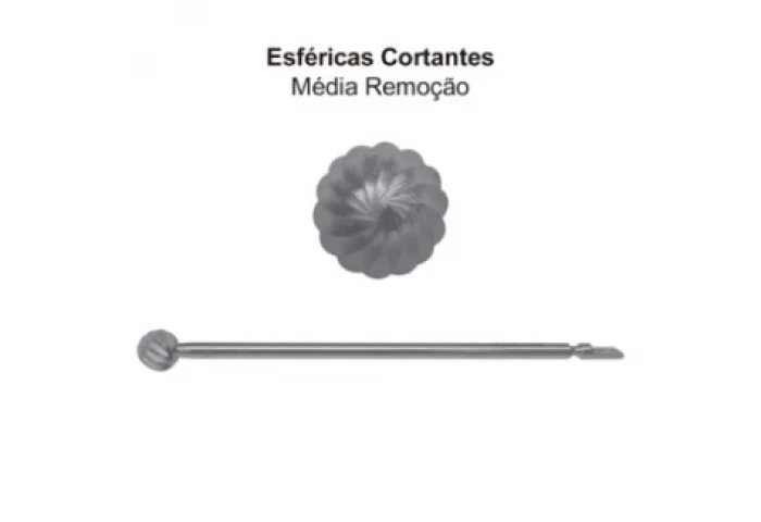 Brocas Esféricas Cortantes - Média Remoção