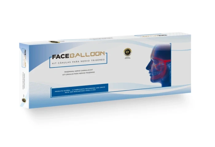 Faceballoon - Kit Cânulas para Nervo Trigêmeo