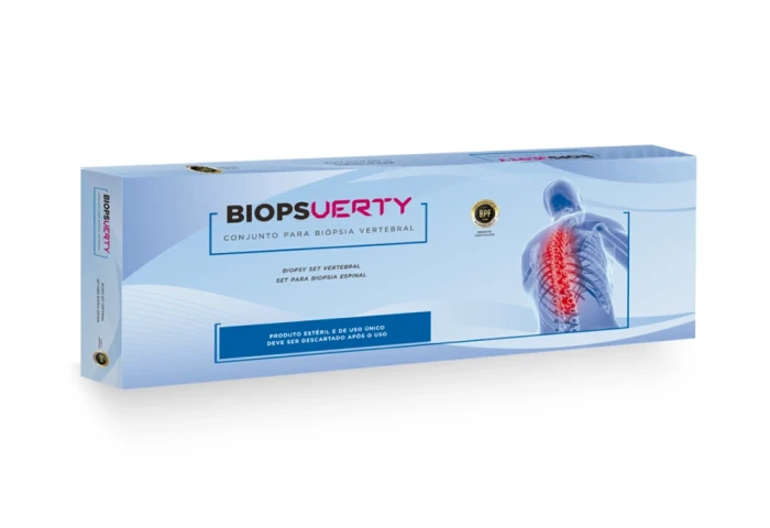 Biopsverty - Conjunto para Biópsia Vertebral Com Pinça Nicola