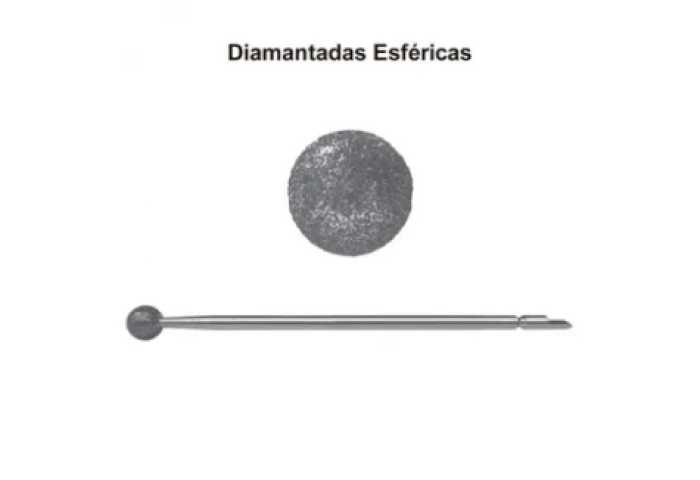 Brocas Diamantadas Esféricas